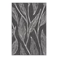 thumbnail image 2 of Unique Loom Outdoor Botanical Collection Area Rug - Leaf (6' 1" x 9' Rectangle Ivory Charcoal), 2 of 6