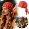 thumbnail image 1 of Tong Headscarf Hat Motorcycle Headgear With Elastic And Fit, 1 of 6