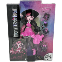 Monster High Draculaura Kids Doll with Bat Cat