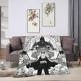 thumbnail image 7 of Fullmetal Alchemist Cartoon Fleece Blanket for Boys Girls Kids, Ultra Soft Cozy Warm Flannel Throw Blankets, Lightweight Plush Blanket Gifts for Bed Sofa Living Room Couch Home Decor, 7 of 7
