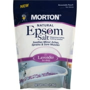Morton Salt Natural Epson Salt with Lavender, 3 lbs.