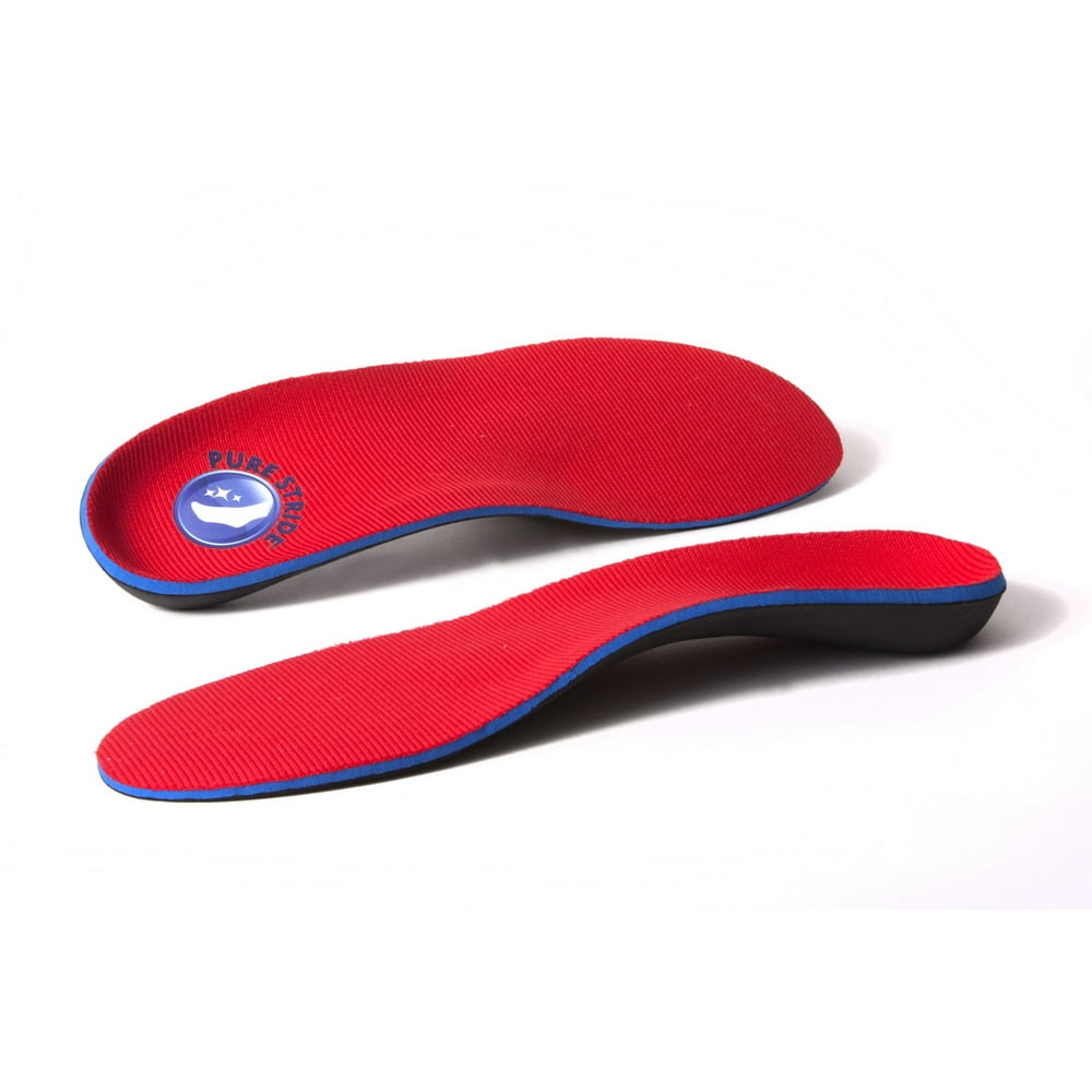 Pure Stride Foot Orthotics Insoles Full Length M 8-8.5 / W 10-10.5 ...