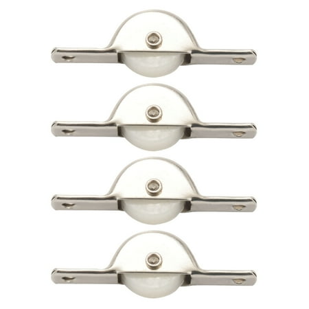 

40Pcs Door Window Cupboard Drawer Bin Single Nylon Sliding Roller Pulley Wheel