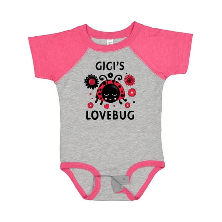 

Inktastic Valentine s Day Gigi s Lovebug Gift Baby Boy or Baby Girl Bodysuit