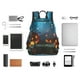 thumbnail image 4 of Balery Spooky Halloween Mochila ligera para hombre y mujer: duradera e impermeable, ideal para la escuela, el trabajo, viajes y uso diario., 4 of 7