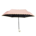 thumbnail image 2 of plegable Mini fuerte 6 costillas ligero impermeable sol lluvia para rosa Yuyangstore Paraguas plegables, 2 of 8