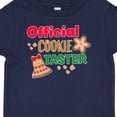thumbnail image 4 of Inktastic Christmas Official Cookie Taster with Bell and Star Cookie Boys or Girls Baby T-Shirt, 4 of 5