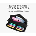 thumbnail image 2 of Pen Storage Bag Pencil Case Large Capacity Cosmetic Study Supplies Simple Student Stationary Boxes, 2 of 12