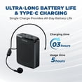 thumbnail image 3 of Amplificador de voz W WINBRIDGE WB008 15W Bluetooth 5.0 2000m², 3 of 7