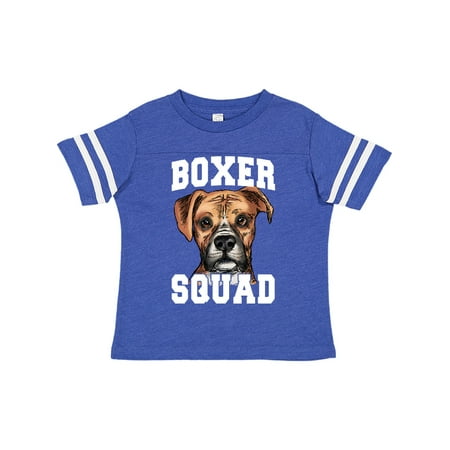 

Inktastic Dog Boxer Squad Gift Toddler Boy or Toddler Girl T-Shirt