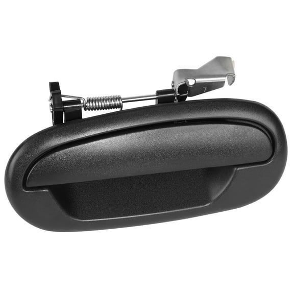 DNA Motoring OEM-DHO-00889 For 1997-2003 Ford Expedition F-150 Crew Cab Rear Left Door Pull Handle Black Textured