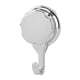 thumbnail image 5 of Gancho para toallas de baño ANGGREK 3 piezas Soporte de ventosa color plata, 5 of 8