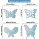thumbnail image 5 of 16 pegatinas de mariposas para ventanas, pegatinas de arcoíris para ventanas, reutilizables, no adhesivas, 5 of 8
