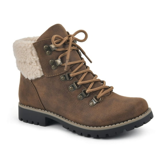 Cliffs by White Mountain Pathfield Women's Ankle Boots Color: Light Brown Size: 10