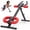 Black Red, variant on SHOUFTW Adjustable Ab Machine for Home Gym, Foldable Ab Workout Equipment with Knee Protection & LCD Monitor, Core & Stomach Trainer, White Pink