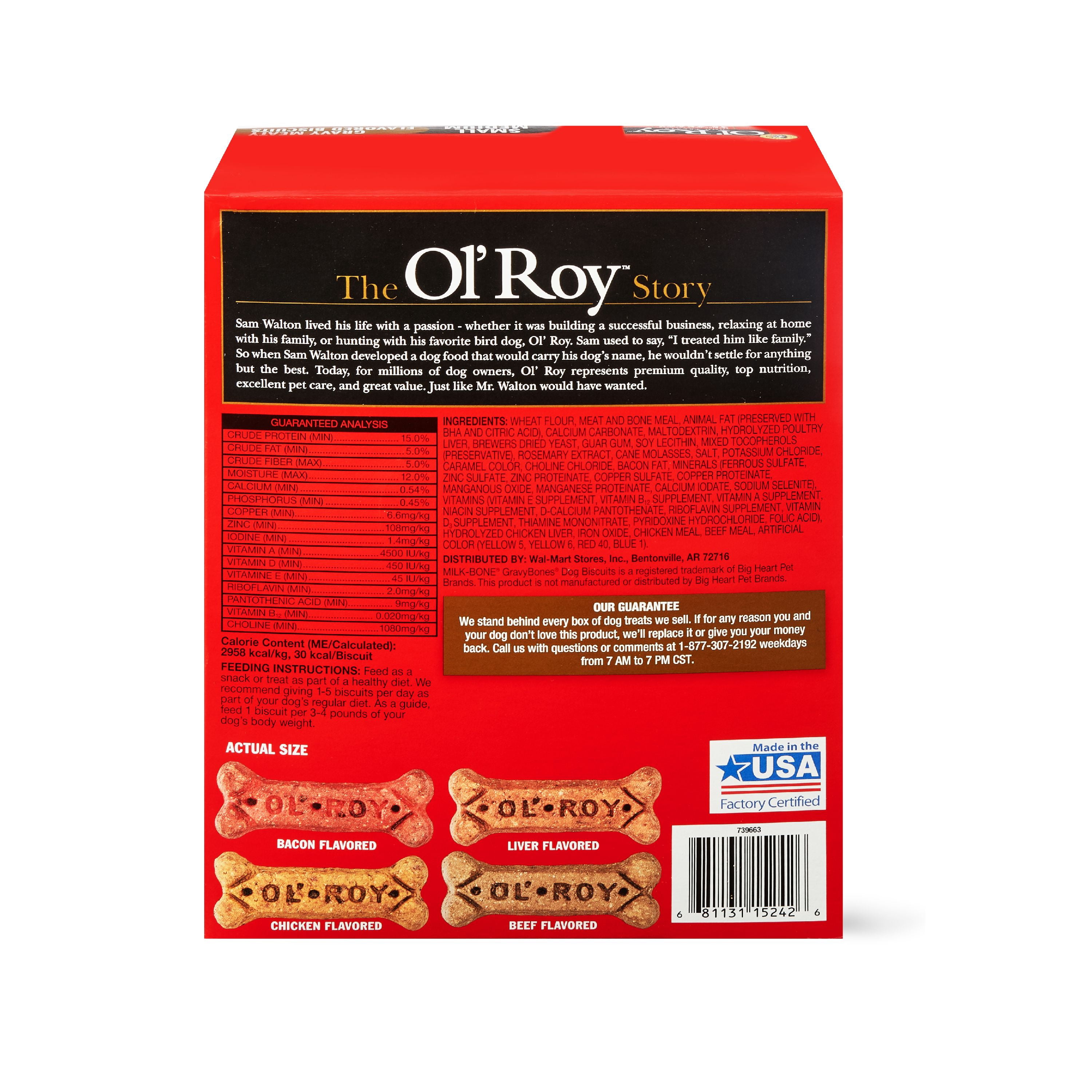 walmart ol roy dog treats