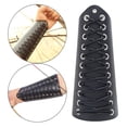 thumbnail image 3 of Muñequera de Guantelete BLESIY Ancho Negro para Hombres Mujeres Cosplay, 3 of 8