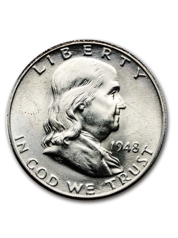 1948-D Franklin Half Dollar BU