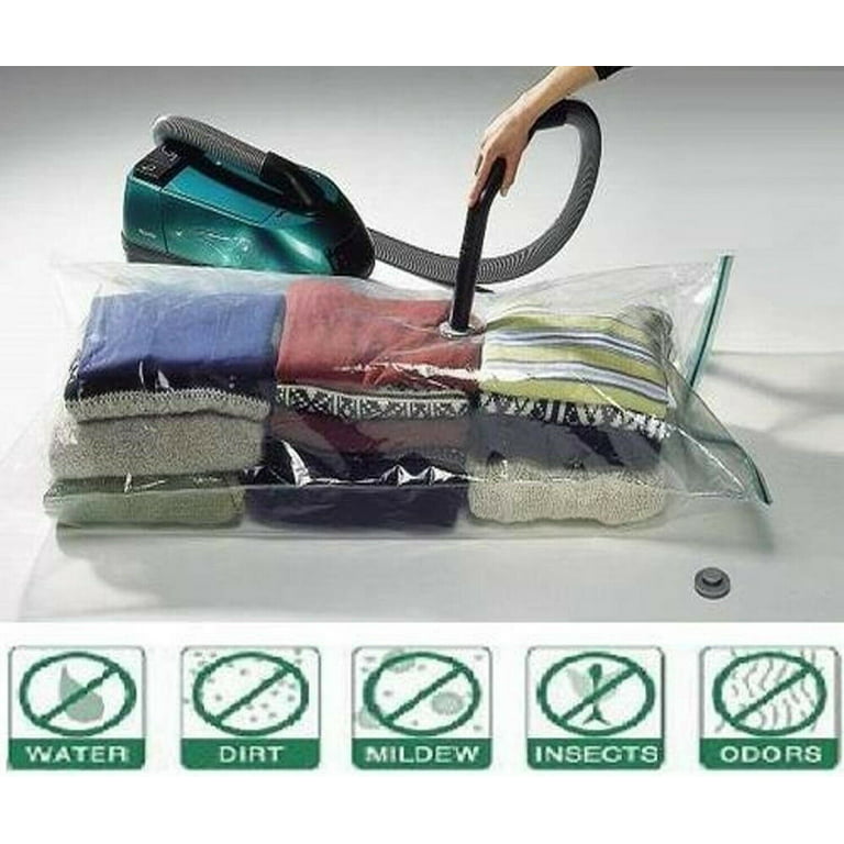 Buy Wolblix Vacuum Storage Sealer Bags (12 Medium/12 Small) for