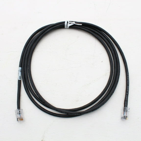 Hubbell HC6BK07NB Patch Cord Cat 6 Black 7 Ft LAN Ethernet Network Cable NOBOOTS