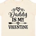 thumbnail image 4 of Inktastic Daddy is My Valentine Holiday Girls Toddler T-Shirt, 4 of 5