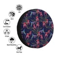 thumbnail image 2 of Kdxio Flowers And Humming Bird for Tire Cover Wheel Protectors Tyre Covers Weatherproof Wheel Covers Universal Fit for Trailer Rv SUV Truck Camper Travel Trailers 15 inch, 2 of 5