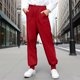 thumbnail image 5 of Cowsor Kids Solid Color Sweatpants Casual Elastic Waist Joggers Pants Comfort Loose Fit Athletic Pants Running Trousers, 5 of 7
