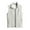White, variant on purcolt Mens Big and Tall Fleece Vest Full Zip Up Thick Warm Waistcoat Stand Collar Sleeveless Outerwear Jacket with Zipper Pockets