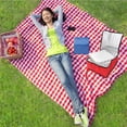 thumbnail image 3 of LEEYNEER Rouge Ensemble de 2 Sacs de Rangement Pliables pour Épicerie Pizza Isolation, 3 of 6