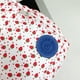 thumbnail image 5 of Mochila para Mujer Bolso Escolar Floral Con Viajes Universidad () Rojo, 5 of 9