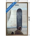 thumbnail image 3 of Skateboarding - Drop In Wall Poster, 22.375" x 34", Framed, 3 of 3