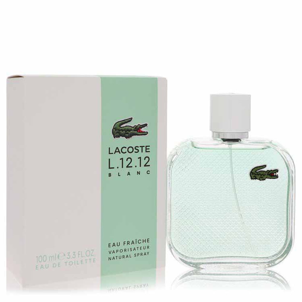 Lacoste L.12.12 White Blanc 5.9 oz Eau De Toilette Spray for Men Walmart