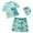 S-Mint Green, variant on Rhoudy Boys Swim Trunks Boys Swim Trunks Rash Guard Swimwear Upf 50+ Sun Two Piece Outfit For Beach Pool Swimming Classic Wear Mint Green 2-3 Years