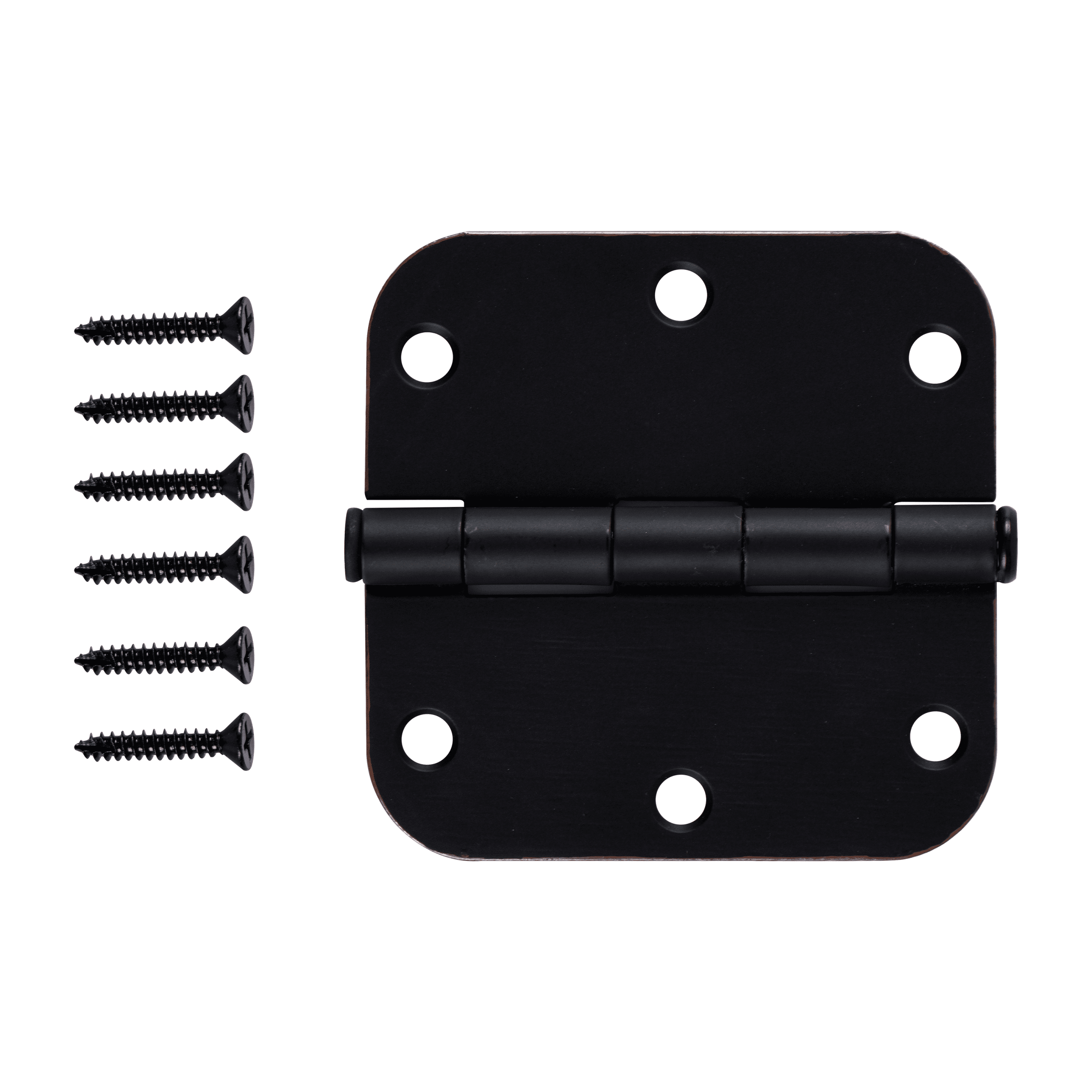 (2 pack) Hyper Tough 3-1/2 in. x 5/8 in. New Oil Rubbed Bronze Squeak-Free Door Hinge, 3-Pack