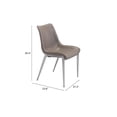 thumbnail image 5 of Silla de Comedor Kessa Muebles Magnus Gris Acero, 5 of 5