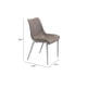 thumbnail image 5 of Silla de Comedor Kessa Muebles Magnus Gris Acero, 5 of 5