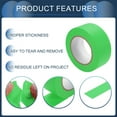 thumbnail image 5 of Unique Bargains Masking Tape, DIY Car Auto Paint Painters Tape, 1 Pc Green 2 Inches x 60.1 Yards, 5 of 7
