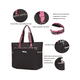 thumbnail image 3 of Bolso De Mujer, Bolso De Gran Capacidad Belug Negro, 3 of 5