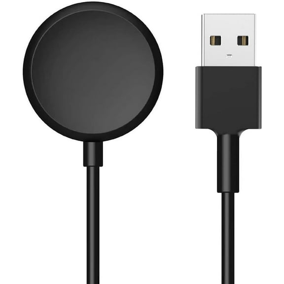 Tianle Charger Compatible with Google Pixel Watch, Repalcement USB-A Charging Cable Dock Stand Compatible with Google Pixel Watch (3.3ft/1m) (Black)