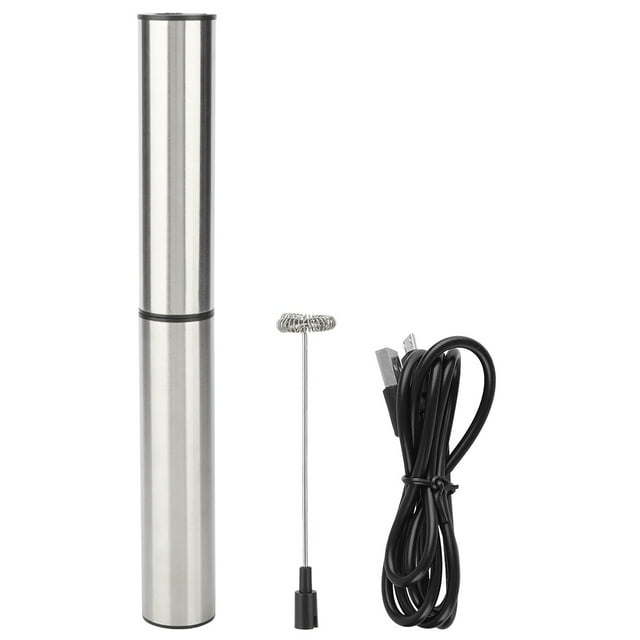 Barra eléctrica para agitar café, batidor de huevos eléctrico recargable por USB, Espumador de leche, eficiencia maximizada