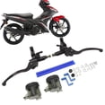 thumbnail image 3 of Brake  Cylinder, Fluid Reservoir Colorfast High  Brake Master Cylinder Lever Liquid Observation Mirror 7/8in 22mm Handlebars  for R1 R3, 3 of 8