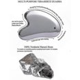 thumbnail image 2 of Facial Gua Sha Tool for Lymphatic Drainage and Massage - Natural Stone Beauty Scraper, 2 of 5