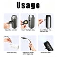 thumbnail image 2 of USB Halloween Projector Light with multiple Replaceable Slides, Flexible LED Holiday Projection Lamp for Indoor Home Decor and Car Window Display, 2 of 8