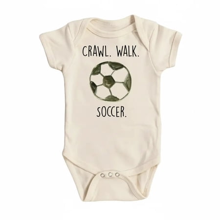 Soccer Newborn Gift Baby Bodysuit