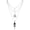 White, variant on Gothic Crescent Moon Choker Necklace for Women, Moon Sun & Star Design, Trendy Emo Grunge Style, Fashion Jewelry Gift for Halloween, Christmas & Daily Wear