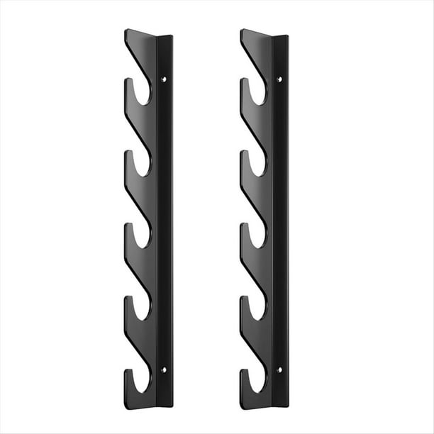 Soporte Vertical para Cañas de Pescar, para Montar en la Pared, Ideal para Garaje, Pared o Techo.