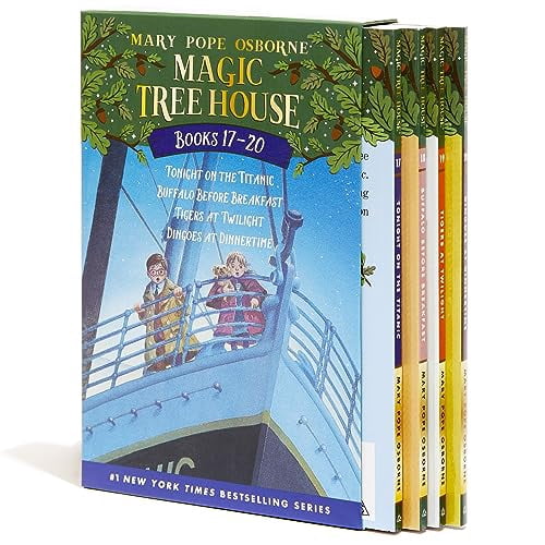 Magic Tree House Magic Tree House Books 17-20 Boxed Set: The