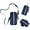 Navy Blue, variant on Water Resistant Arm Wrist Bag for Women Men Breathable Adjustable Sports Arm Pack, Dual Pocket Phone Pouch for Workout Hiking Gym Jogging Outdoor, Sweet Gift Idea for Mom & Dad, Navy Blue