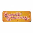 thumbnail image 1 of Saying Computer Mouse Pad, Hand Drawn Composition of Candies with Lettering Design on Warm Background, Rectangle Non-Slip Rubber Mousepad Large, 31" x 12" Gaming Size, Multicolor, by Ambesonne, 1 of 2