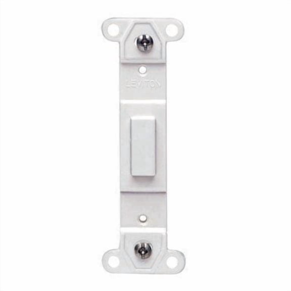 Leviton 002-80700-00W White Blank Switch Insert